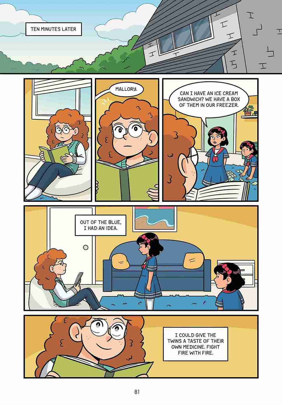 The Baby-Sitters Club Graphic Novel #17: Mallory and the Trouble